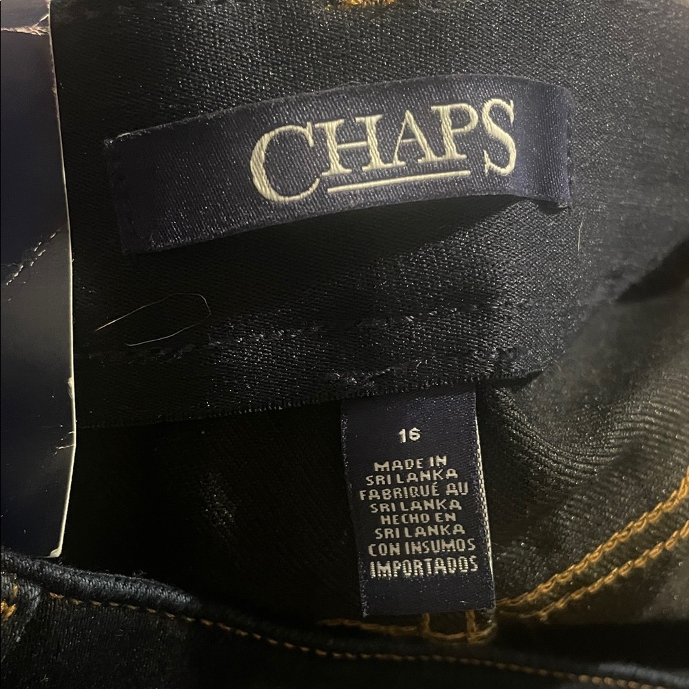 Chaps Women’s Blue Jeans - Picture 3 of 4